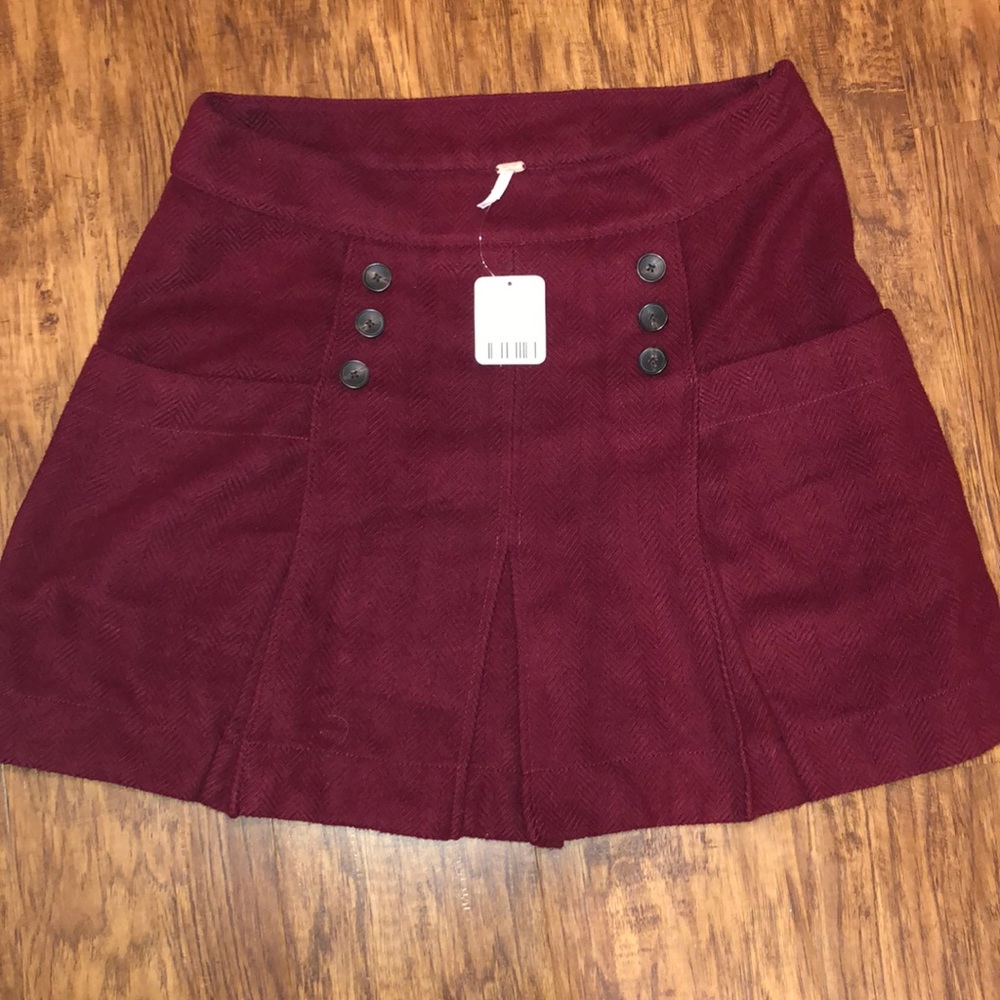 Feee people mini skirt